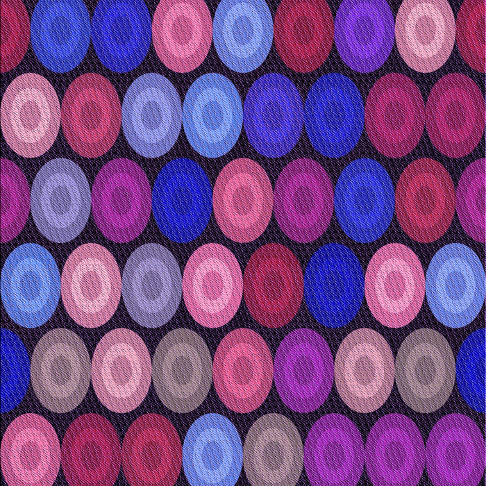 Patterned Dark Magenta Purple Rug, pat770pur