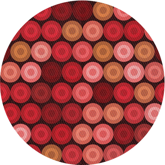 Square Machine Washable Transitional Red Rug in a Living Room, wshpat770rd