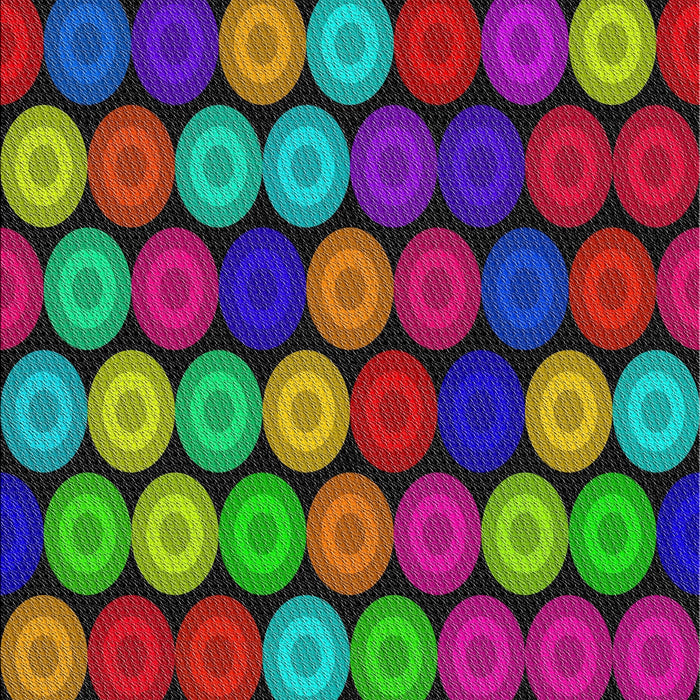 Patterned Forest Green Modern Rug, pat770