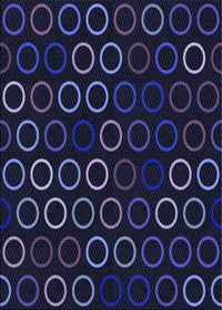 Machine Washable Transitional Deep Periwinkle Purple Rug, wshpat771blu