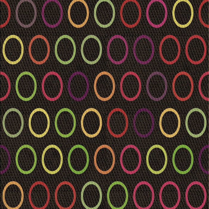 Patterned Chocolate Brown Rug, pat771brn