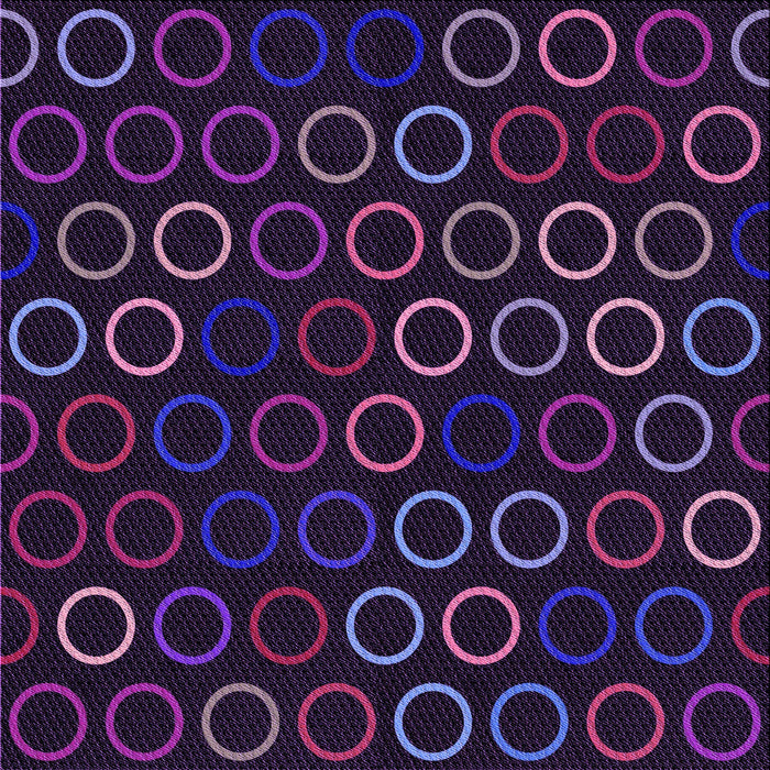 Round Machine Washable Transitional Purple Rug, wshpat771pur