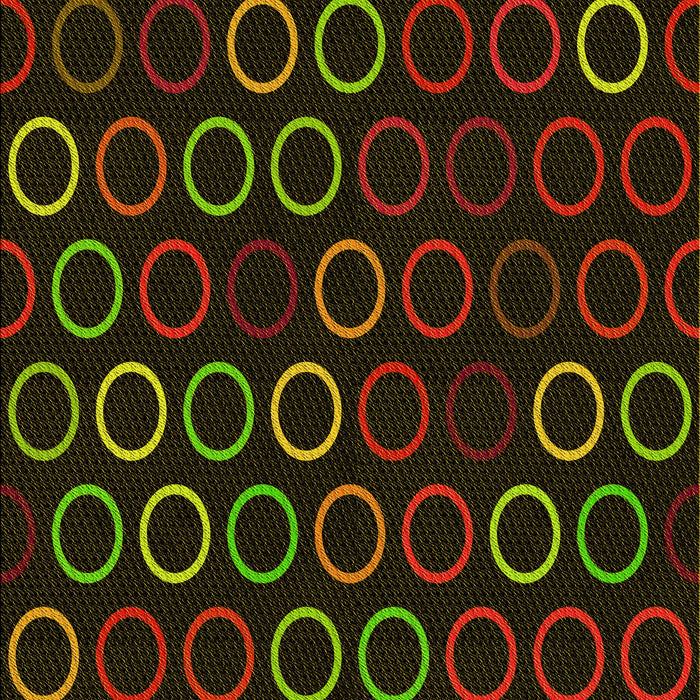 Patterned Black Brown Rug, pat771yw