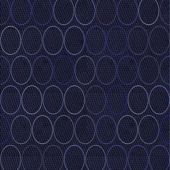Patterned Black Rug, pat772blu