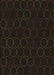 Patterned Milk Chocolate Brown Rug, pat772brn