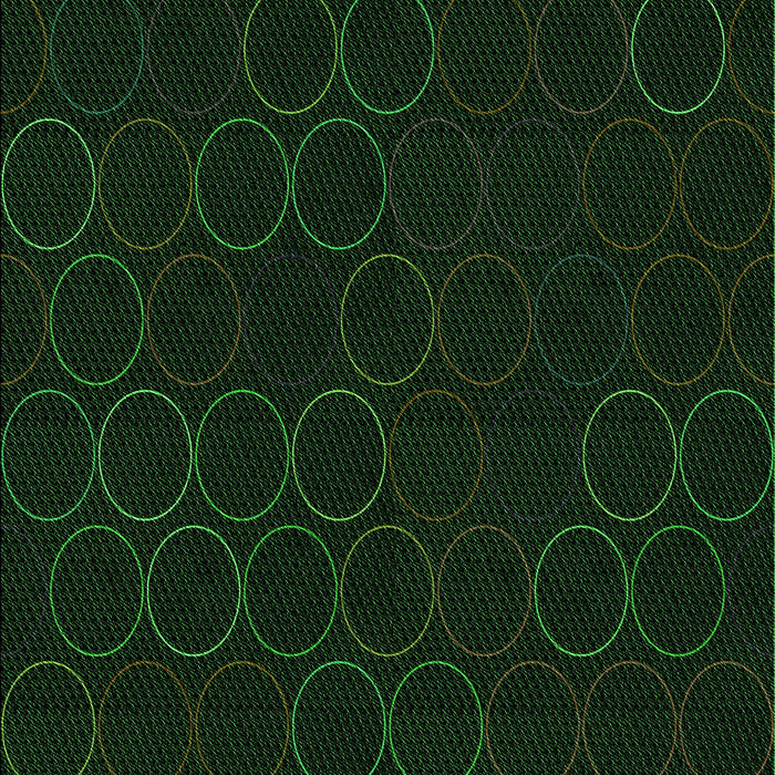 Patterned Deep Emerald Green Rug, pat772grn