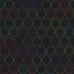 Square Patterned Light Black Novelty Rug, pat772