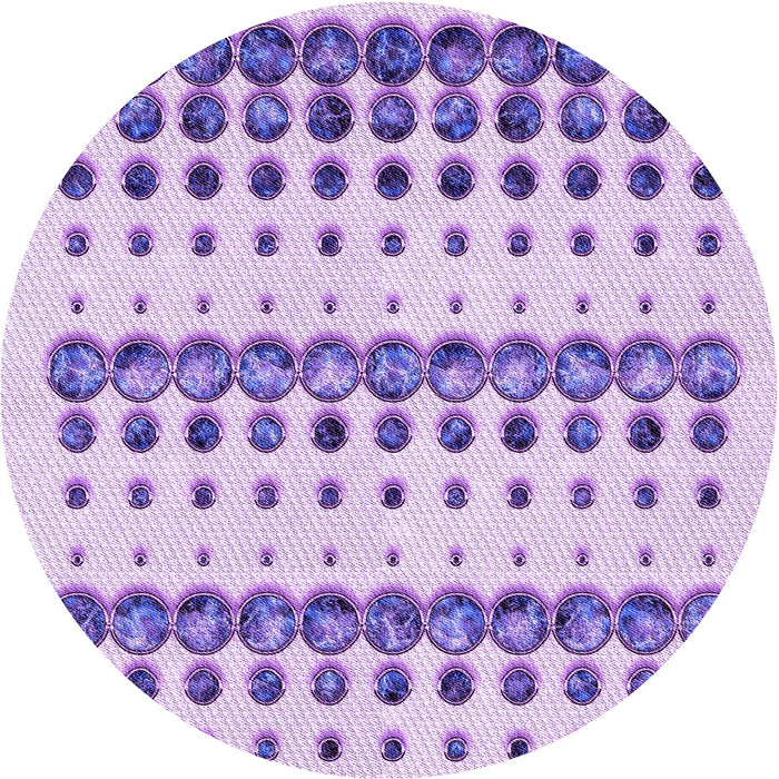 Square Patterned Blossom Pink Rug, pat773pur