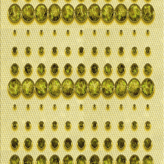 Patterned Dark Golden Brown Rug, pat773yw