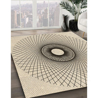 Patterned Brown Rug, pat774brn