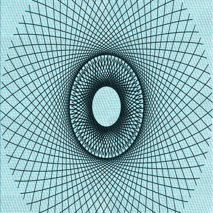 Patterned Deep-Sea Green Rug, pat774lblu