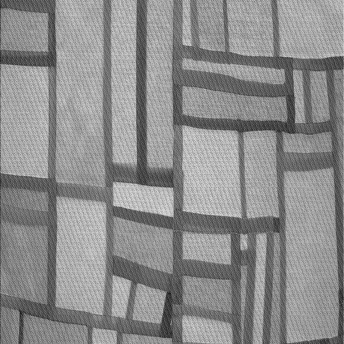 Machine Washable Transitional Ash Gray Rug, wshpat775gry