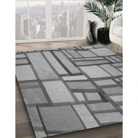 Patterned Ash Gray Rug, pat775gry