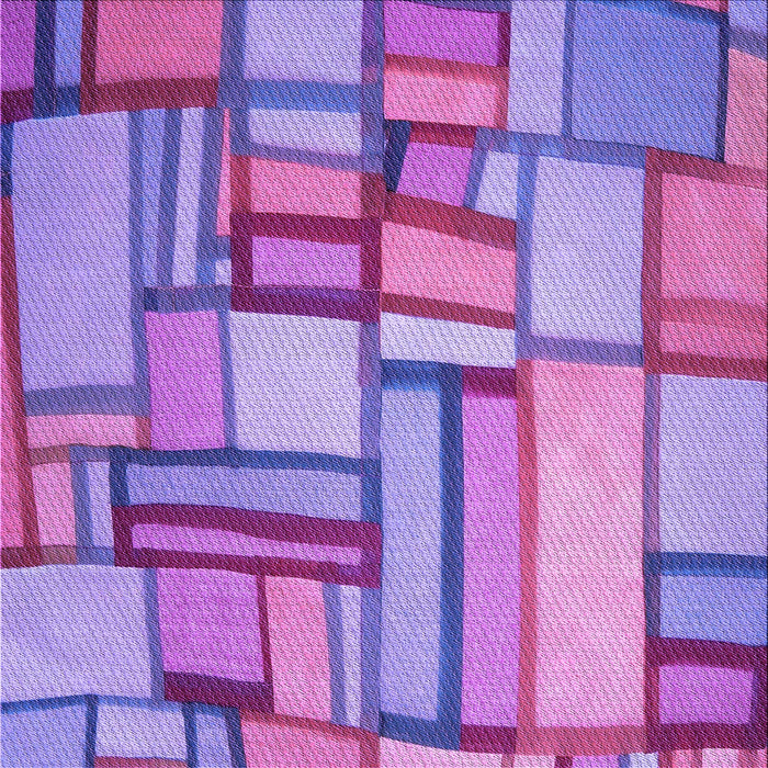 Round Machine Washable Transitional Dark Orchid Purple Rug, wshpat775pur