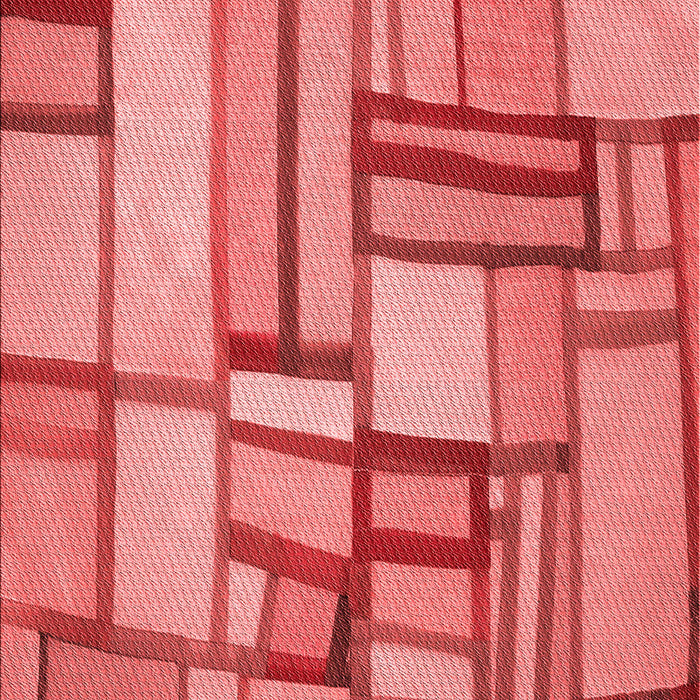 Patterned Red Rug, pat775rd