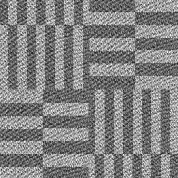 Patterned Carbon Gray Rug, pat776gry