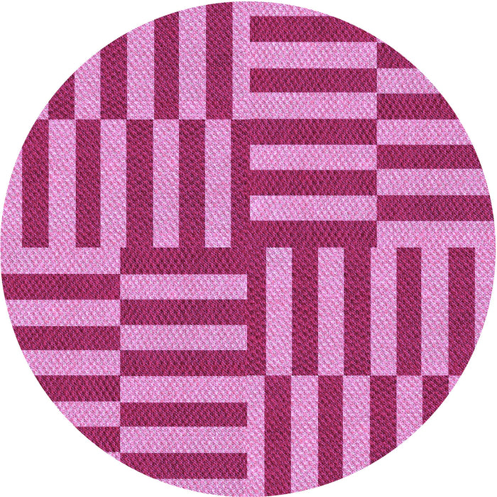 Square Patterned Violet Purple Rug, pat776pur