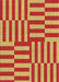 Patterned Red Novelty Rug, pat776