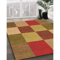 Patterned Yellow Rug, pat777org