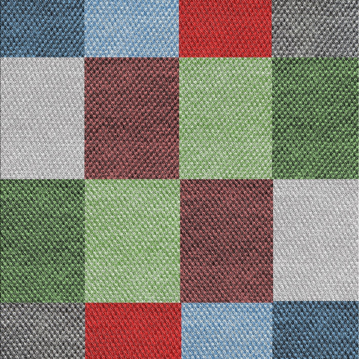 Patterned Reddish Brown Novelty Rug, pat777