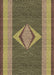 Machine Washable Transitional Dark Brown Rug, wshpat778brn