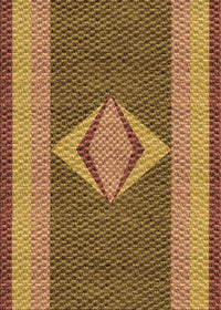 Machine Washable Transitional Saddle Brown Rug, wshpat778org