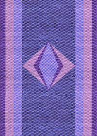 Machine Washable Transitional Amethyst Purple Rug, wshpat778pur