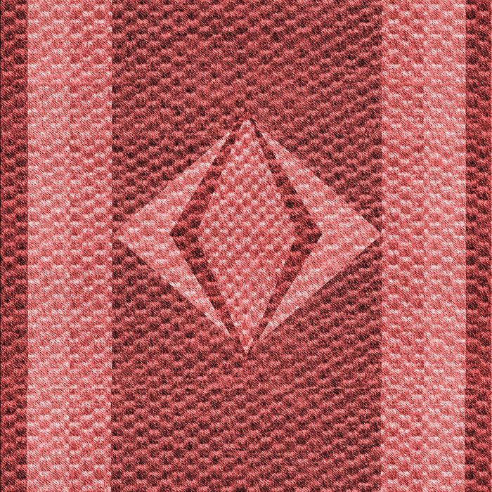 Patterned Red Rug, pat778rd