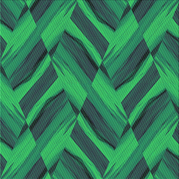 Round Patterned Medium Teal Green Rug, pat779grn