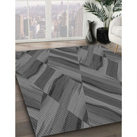 Patterned Gray Rug, pat779gry