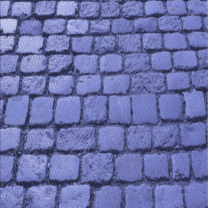 Patterned Sky Blue Rug, pat780blu