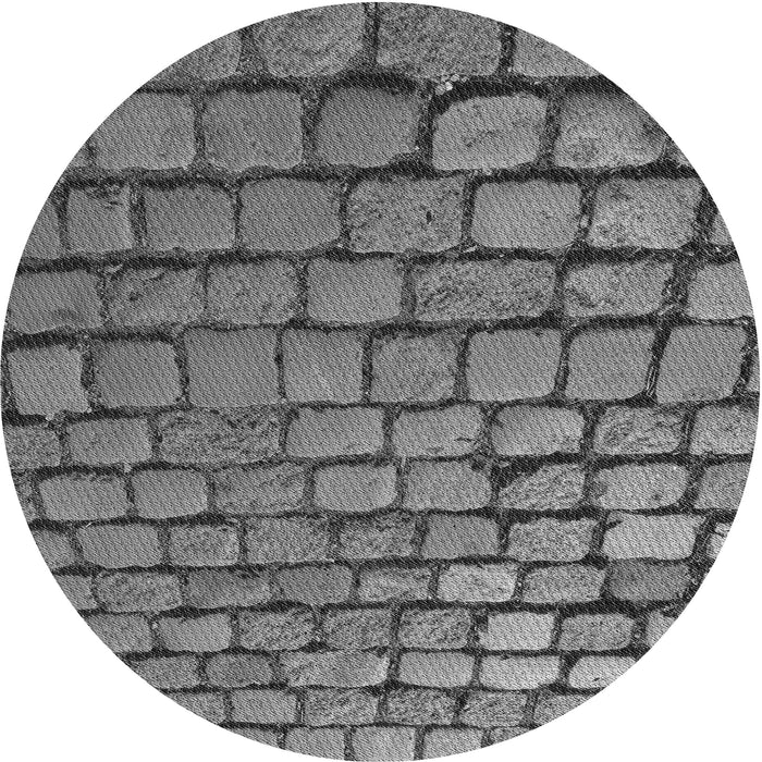 Square Patterned Gray Rug, pat780gry