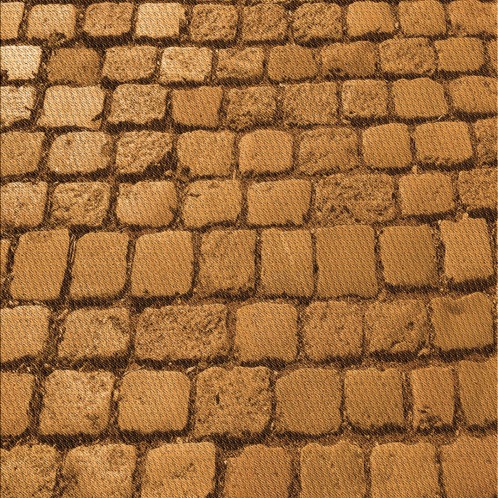 Patterned Mahogany Brown Rug, pat780org