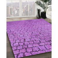 Patterned Purple Rug, pat781pur