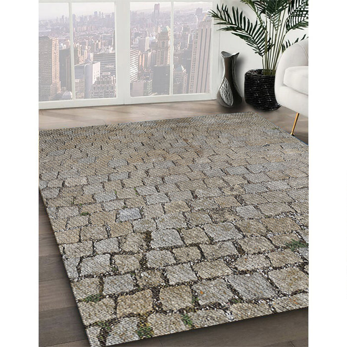 Machine Washable Transitional Silver Pink Rug in a Family Room, wshpat781