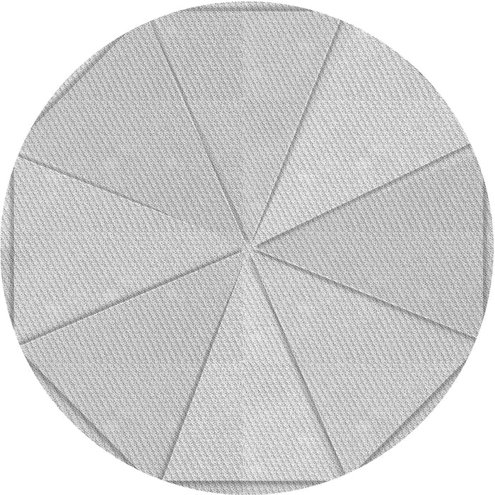 Square Machine Washable Transitional Dark Gray Rug in a Living Room, wshpat782gry