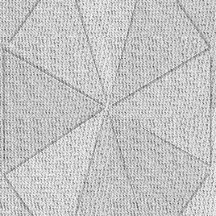 Patterned Dark Gray Rug, pat782gry