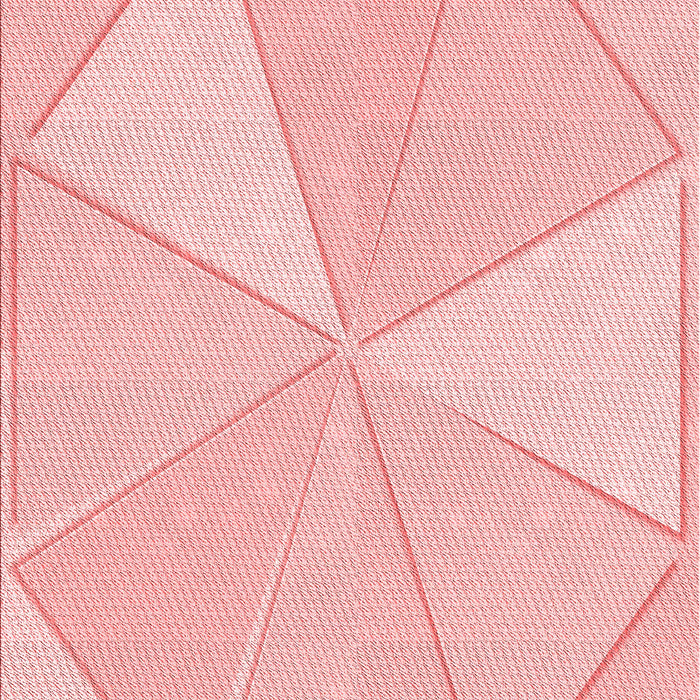 Patterned Pastel Red Pink Rug, pat782rd