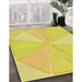 Machine Washable Transitional Yellow Rug in a Family Room, wshpat782yw