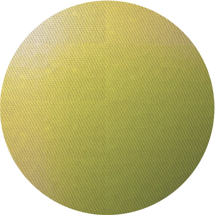 Square Machine Washable Transitional Dark Yellow Green Rug in a Living Room, wshpat784brn