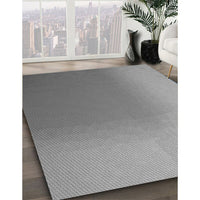 Patterned Cloud Gray Rug, pat784gry