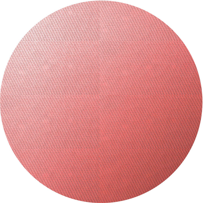 Square Machine Washable Transitional Light Coral Pink Rug in a Living Room, wshpat784rd