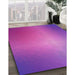 Machine Washable Transitional Purple Rug in a Family Room, wshpat786pur