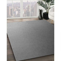 Patterned Dark Gray Rug, pat787gry