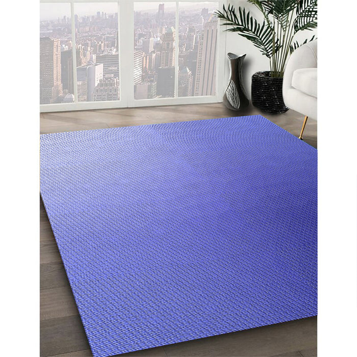 Machine Washable Transitional Purple Mimosa Purple Rug in a Family Room, wshpat788blu