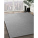 Machine Washable Transitional Smokey Gray Rug in a Family Room, wshpat788gry