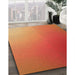 Machine Washable Transitional Orange Rug in a Family Room, wshpat789org