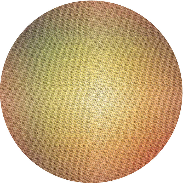 Square Patterned Yellow Rug, pat790brn