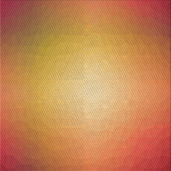 Round Patterned Orange Rug, pat790org