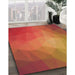 Machine Washable Transitional Orange Rug in a Family Room, wshpat791org